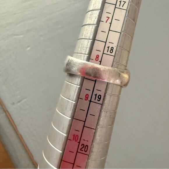 NF 925 Sterling Silver Scroll Ring Size 8.5 - Picture 13 of 13